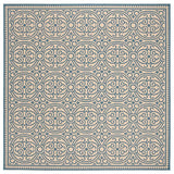 Safavieh Linden Lnd134M Blue / Creme Rugs - Safavieh - lnd134m - 6sq