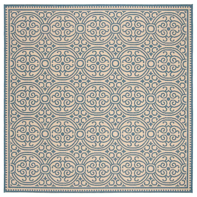 Safavieh Linden Lnd134M Blue / Creme Rugs - Safavieh - lnd134m - 6sq