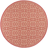 Safavieh Linden Lnd134Q Red / Creme Rugs - Safavieh - lnd134q - 6r
