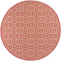 Safavieh Linden Lnd134Q Red / Creme Rugs - Safavieh - lnd134q - 6r