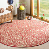 Safavieh Linden Lnd134Q Red / Creme Rugs - Safavieh - lnd134q - 6sq