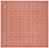 Safavieh Linden Lnd134Q Red / Creme Rugs - Safavieh - lnd134q - 6sq