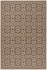 Safavieh Linden Lnd134U Creme / Brown Rugs - Safavieh - lnd134u - 4