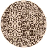 Safavieh Linden Lnd134U Creme / Brown Rugs - Safavieh - lnd134u - 6r