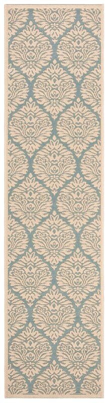 Safavieh Linden Lnd135K Aqua / Cream Rugs - Safavieh - lnd135k - 28