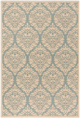 Safavieh Linden Lnd135K Aqua / Cream Rugs - Safavieh - lnd135k - 4