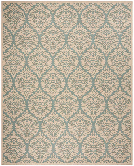 Safavieh Linden Lnd135K Aqua / Cream Rugs - Safavieh - lnd135k - 6r