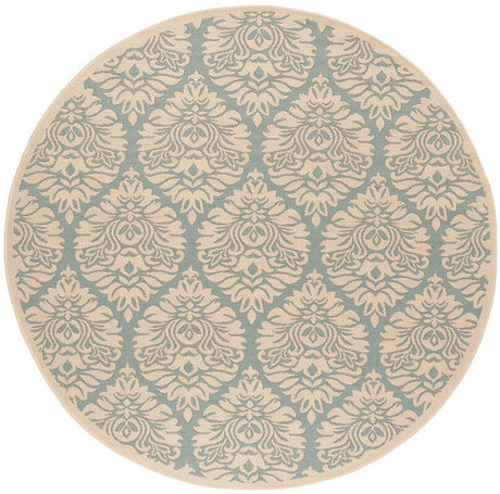 Safavieh Linden Lnd135K Aqua / Cream Rugs - Safavieh - lnd135k - 6r