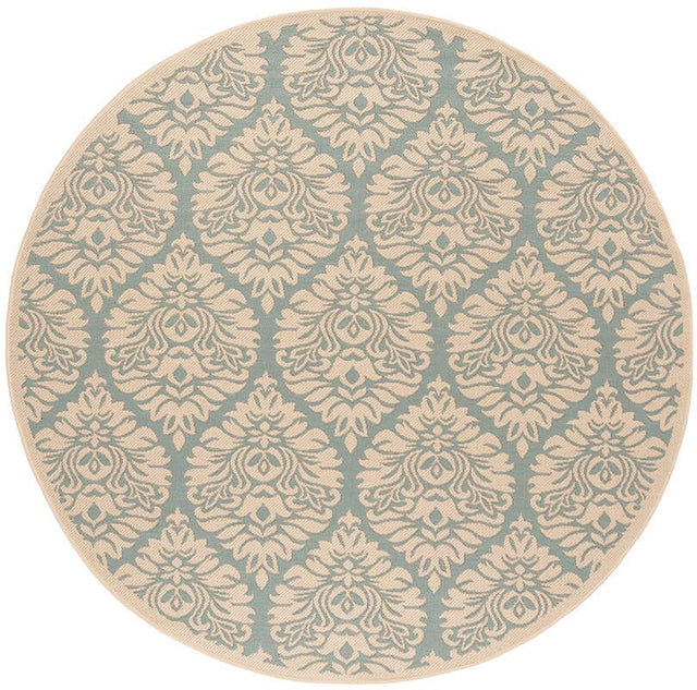 Safavieh Linden Lnd135K Aqua / Cream Rugs - Safavieh - lnd135k - 6r