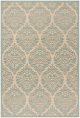 Safavieh Linden Lnd135L Cream / Aqua Rugs - Safavieh - lnd135l - 4