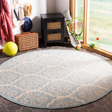 Safavieh Linden Lnd135L Cream / Aqua Rugs - Safavieh - lnd135l - 6sq