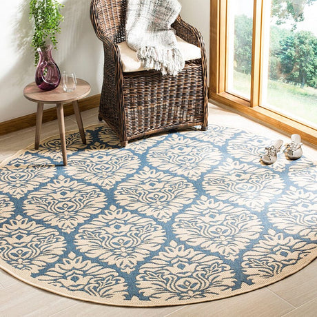 Safavieh Linden Lnd135M Blue / Creme Rugs - Safavieh - lnd135m - 28