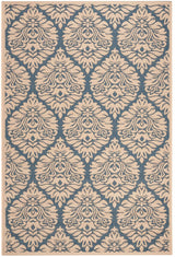 Safavieh Linden Lnd135M Blue / Creme Rugs - Safavieh - lnd135m - 4