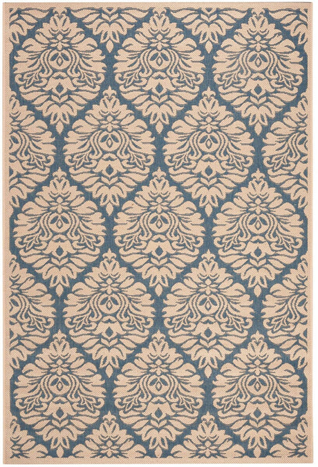 Safavieh Linden Lnd135M Blue / Creme Rugs - Safavieh - lnd135m - 4