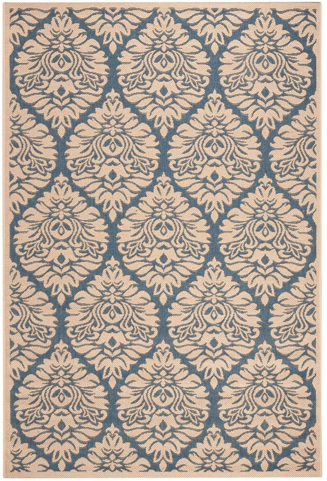 Safavieh Linden Lnd135M Blue / Creme Rugs - Safavieh - lnd135m - 4