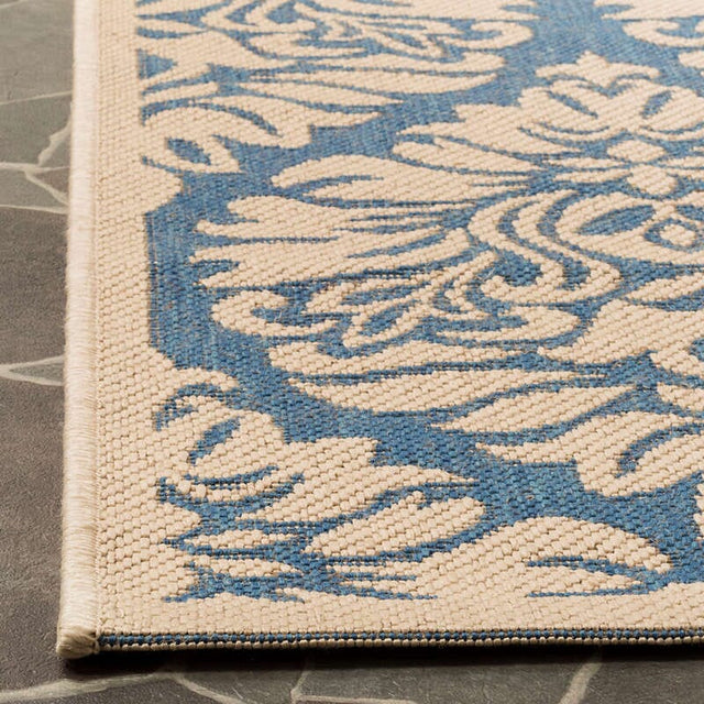 Safavieh Linden Lnd135M Blue / Creme Rugs - Safavieh - lnd135m - 4