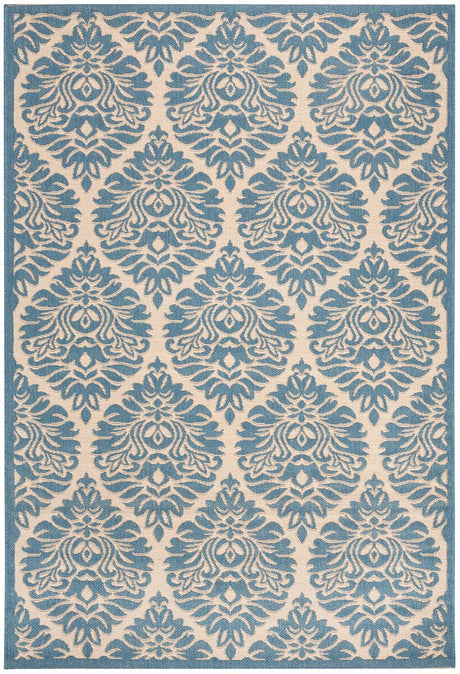 Safavieh Linden Lnd135N Cream / Blue Rugs - Safavieh - lnd135n - 4