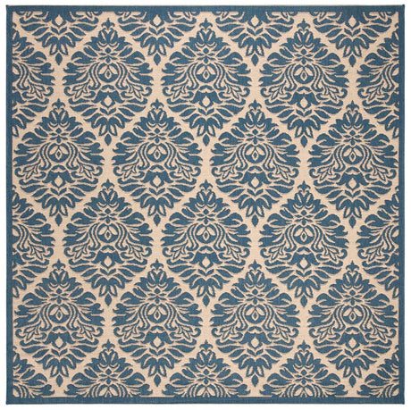 Safavieh Linden Lnd135N Cream / Blue Rugs - Safavieh - lnd135n - 6sq