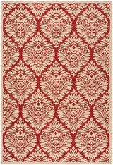 Safavieh Linden Lnd135Q Red / Creme Rugs - Safavieh - lnd135q - 4