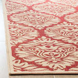 Safavieh Linden Lnd135Q Red / Creme Rugs - Safavieh - lnd135q - 4