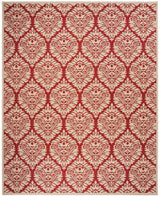 Safavieh Linden Lnd135Q Red / Creme Rugs - Safavieh - lnd135q - 6r