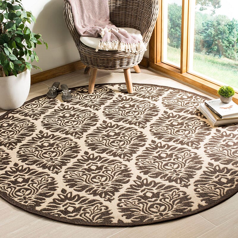 Safavieh Linden Lnd135U Creme / Brown Rugs - Safavieh - lnd135u - 6r