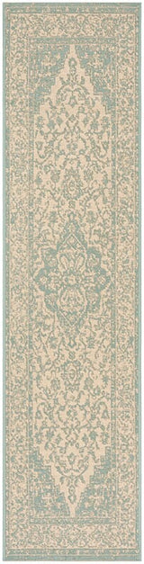 Safavieh Linden Lnd137L Cream / Aqua Rugs - Safavieh - lnd137l - 28