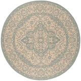 Safavieh Linden Lnd137L Cream / Aqua Rugs - Safavieh - lnd137l - 6r
