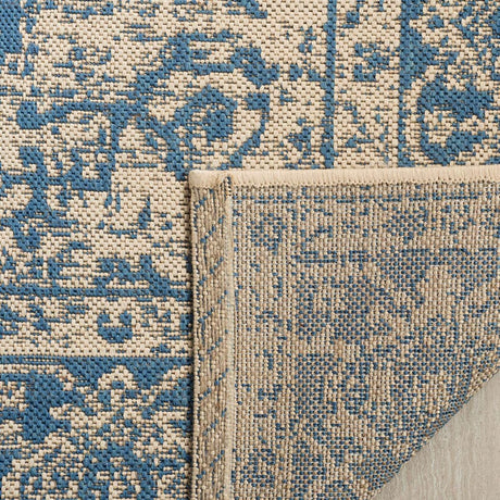 Safavieh Linden Lnd137M Blue / Creme Rugs - Safavieh - lnd137m - 4