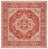 Safavieh Linden Lnd137Q Red / Creme Rugs - Safavieh - lnd137q - 6sq