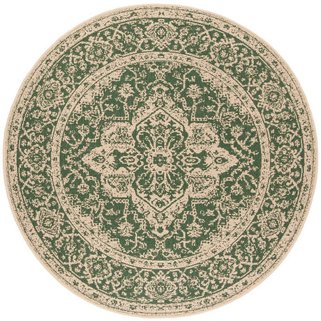 Safavieh Linden Lnd137Y Green / Creme Rugs - Safavieh - lnd137y - 6r