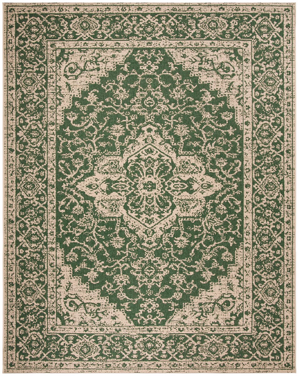 Safavieh Linden Lnd137Y Green / Creme Rugs - Safavieh - lnd137y - 6r