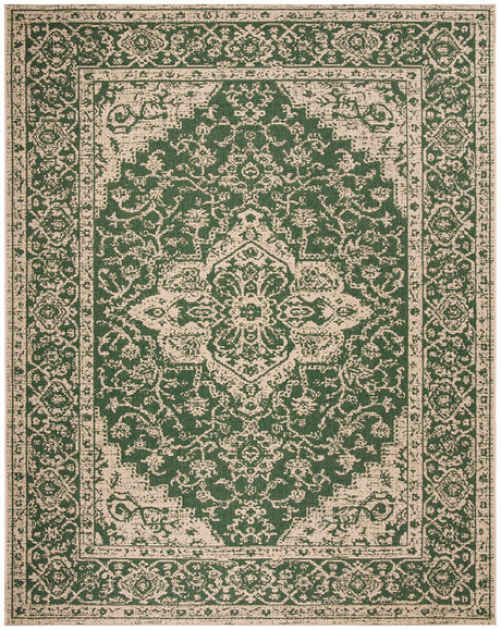 Safavieh Linden Lnd137Y Green / Creme Rugs - Safavieh - lnd137y - 6r
