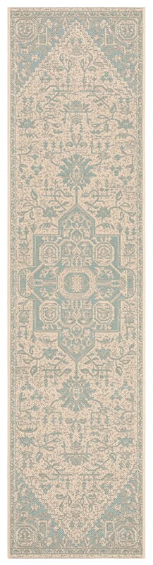 Safavieh Linden Lnd138K Aqua / Cream Rugs - Safavieh - lnd138k - 28