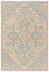 Safavieh Linden Lnd138K Aqua / Cream Rugs - Safavieh - lnd138k - 4