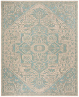 Safavieh Linden Lnd138K Aqua / Cream Rugs - Safavieh - lnd138k - 6r