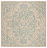 Safavieh Linden Lnd138K Aqua / Cream Rugs - Safavieh - lnd138k - 6sq