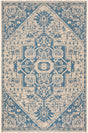 Safavieh Linden Lnd138M Blue / Creme Rugs - Safavieh - lnd138m - 4