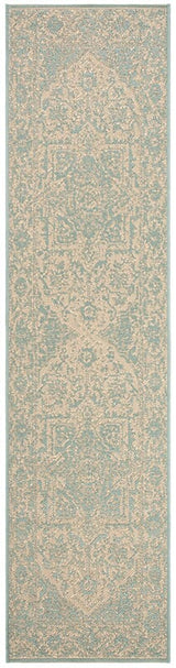 Safavieh Linden Lnd139L Cream / Aqua Rugs - Safavieh - lnd139l - 28