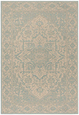 Safavieh Linden Lnd139L Cream / Aqua Rugs - Safavieh - lnd139l - 4