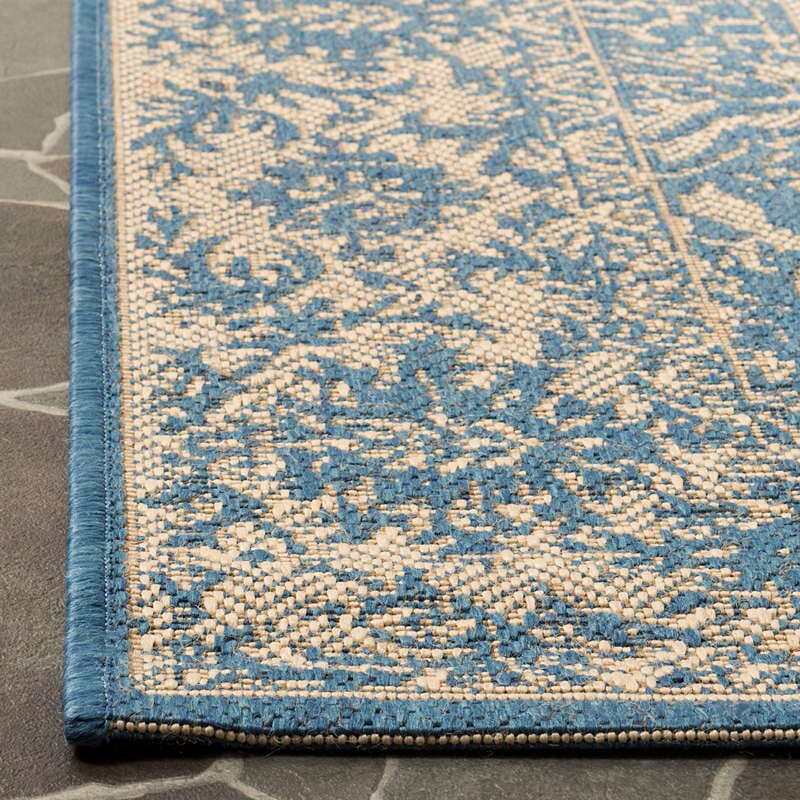 Safavieh Linden Lnd139N Cream / Blue Rugs - Safavieh - lnd139n - 4