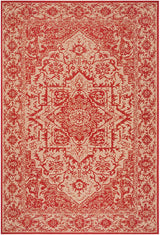 Safavieh Linden Lnd139Q Red / Creme Rugs - Safavieh - lnd139q - 4