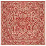 Safavieh Linden Lnd139Q Red / Creme Rugs - Safavieh - lnd139q - 6sq