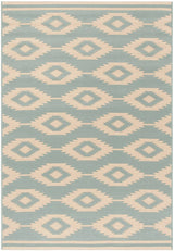 Safavieh Linden Lnd171L Cream / Aqua Rugs - Safavieh - lnd171l - 4