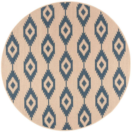 Safavieh Linden Lnd171M Blue / Creme Rugs - Safavieh - lnd171m - 6r