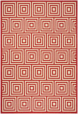 Safavieh Linden Lnd173Q Red / Creme Rugs - Safavieh - lnd173q - 4