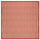 Safavieh Linden Lnd173Q Red / Creme Rugs - Safavieh - lnd173q - 6sq