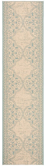 Safavieh Linden Lnd174K Aqua / Cream Rugs - Safavieh - lnd174k - 28