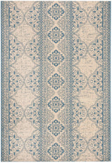 Safavieh Linden Lnd174M Blue / Creme Rugs - Safavieh - lnd174m - 4