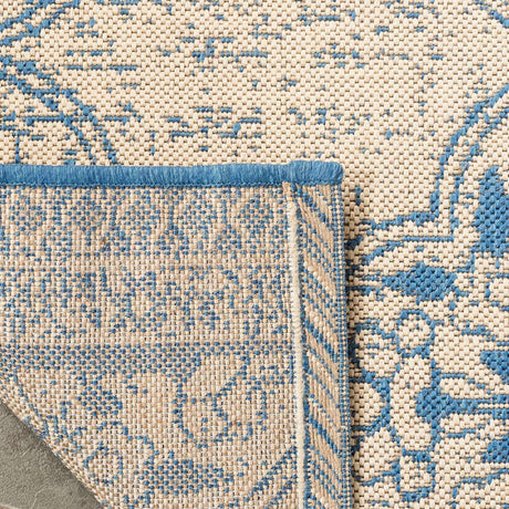 Safavieh Linden Lnd174M Blue / Creme Rugs - Safavieh - lnd174m - 4